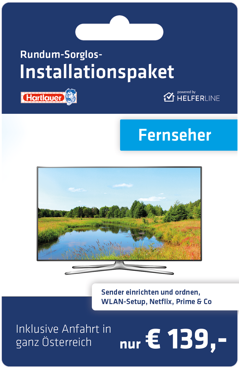 Installationspaket Fernseher