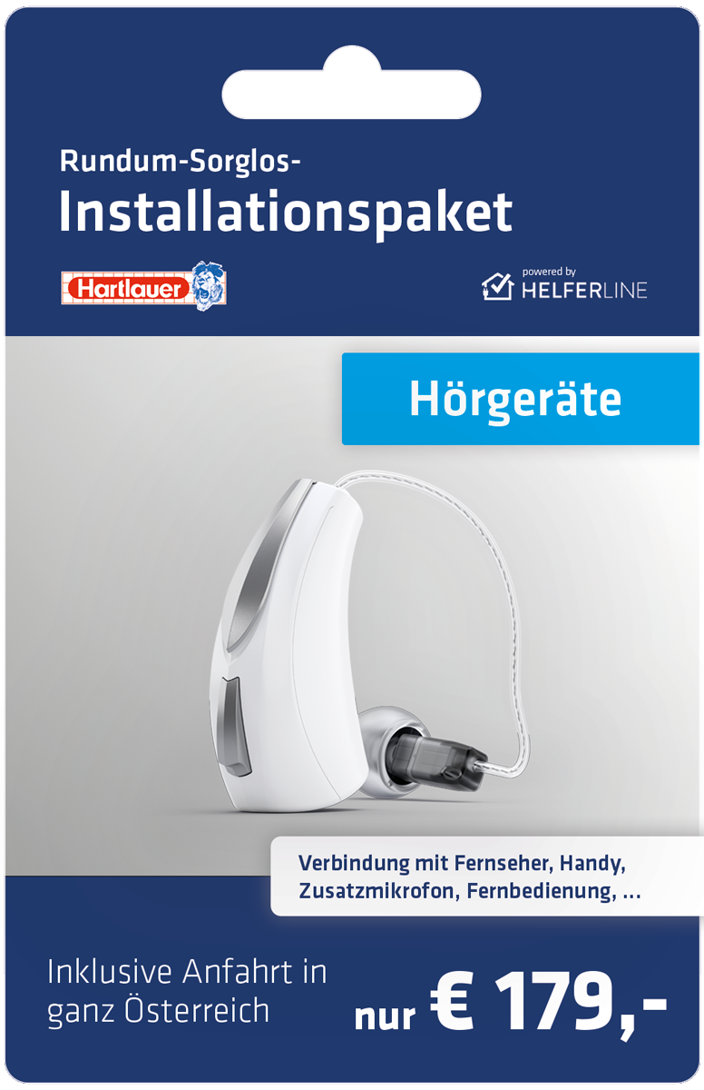 Installationspaket Hörgerät